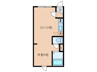 パークサイド廉の物件間取画像